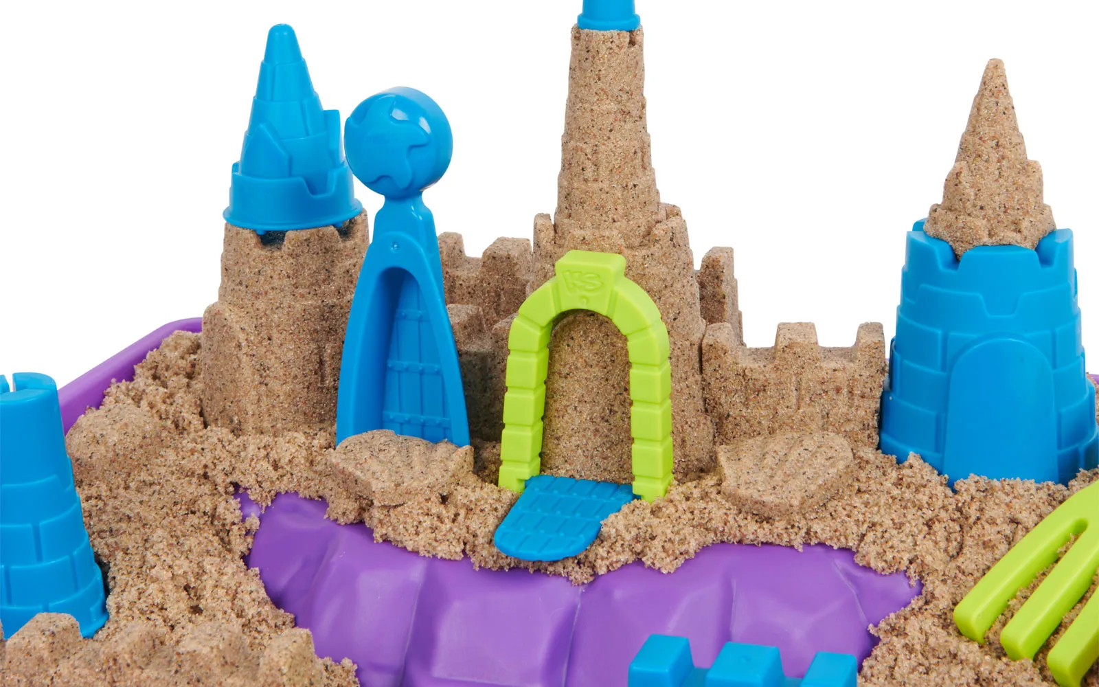 Kinetic sand beach castle set hot sale