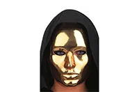 CT.MASK-FACE-PVC-GOLD-00079