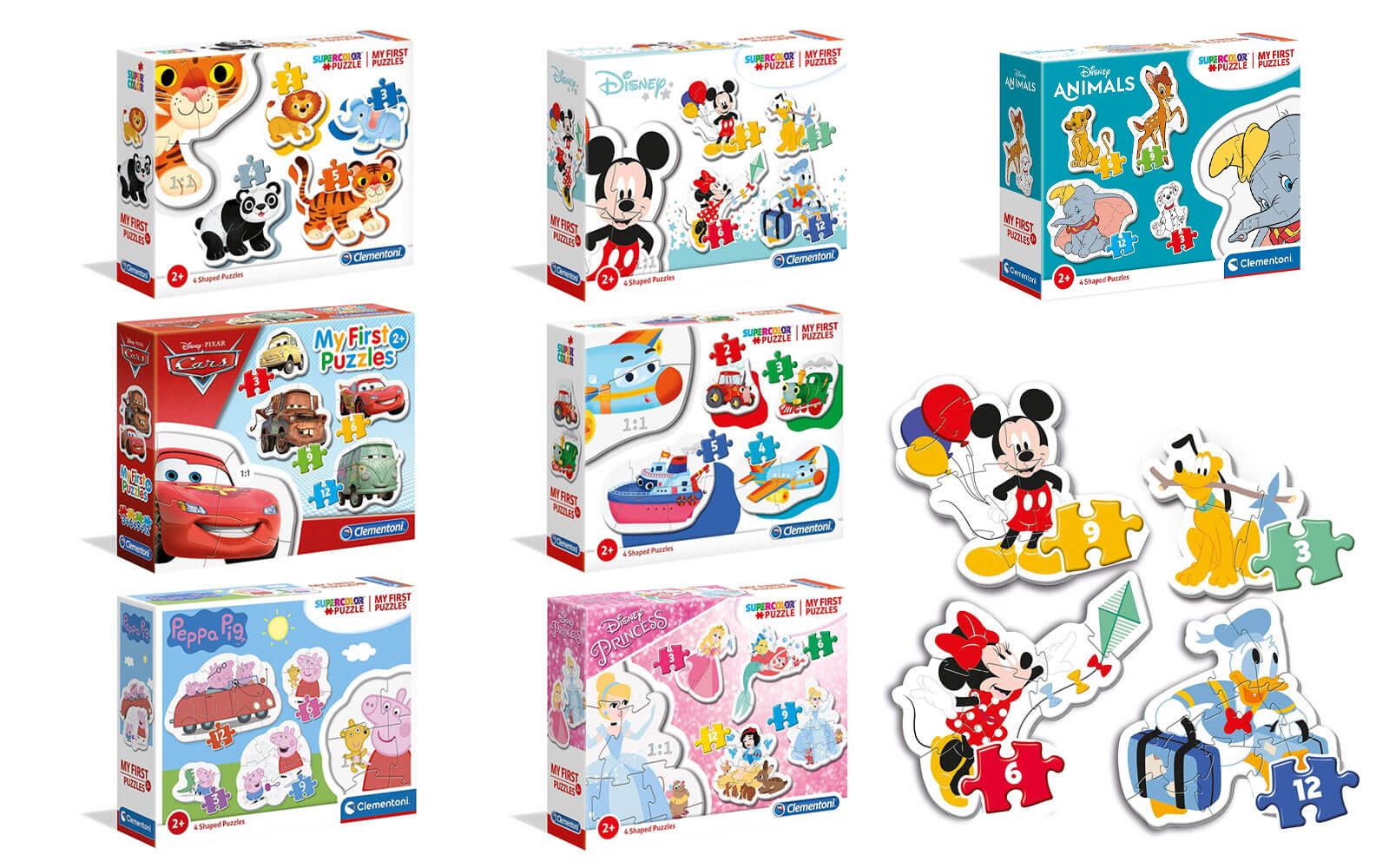 Moje prve baby puzzle, Clementoni UNIKATOY toys