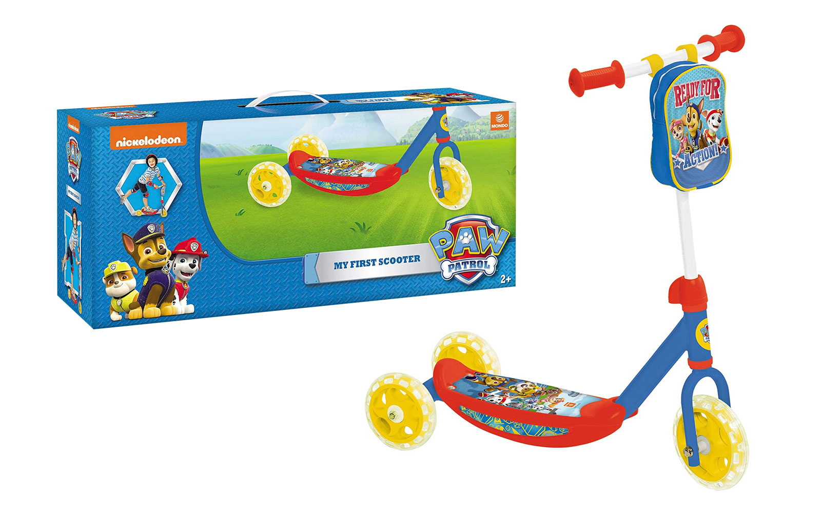 paw patrol baby bike