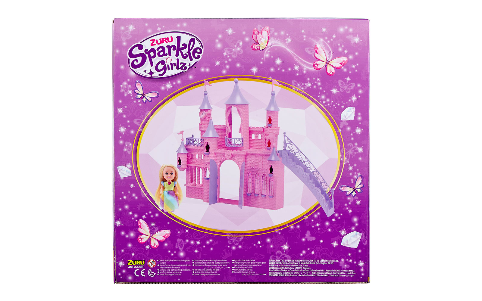 Grad s princesko Sparkle Girlz set Zuru UNIKATOY toys