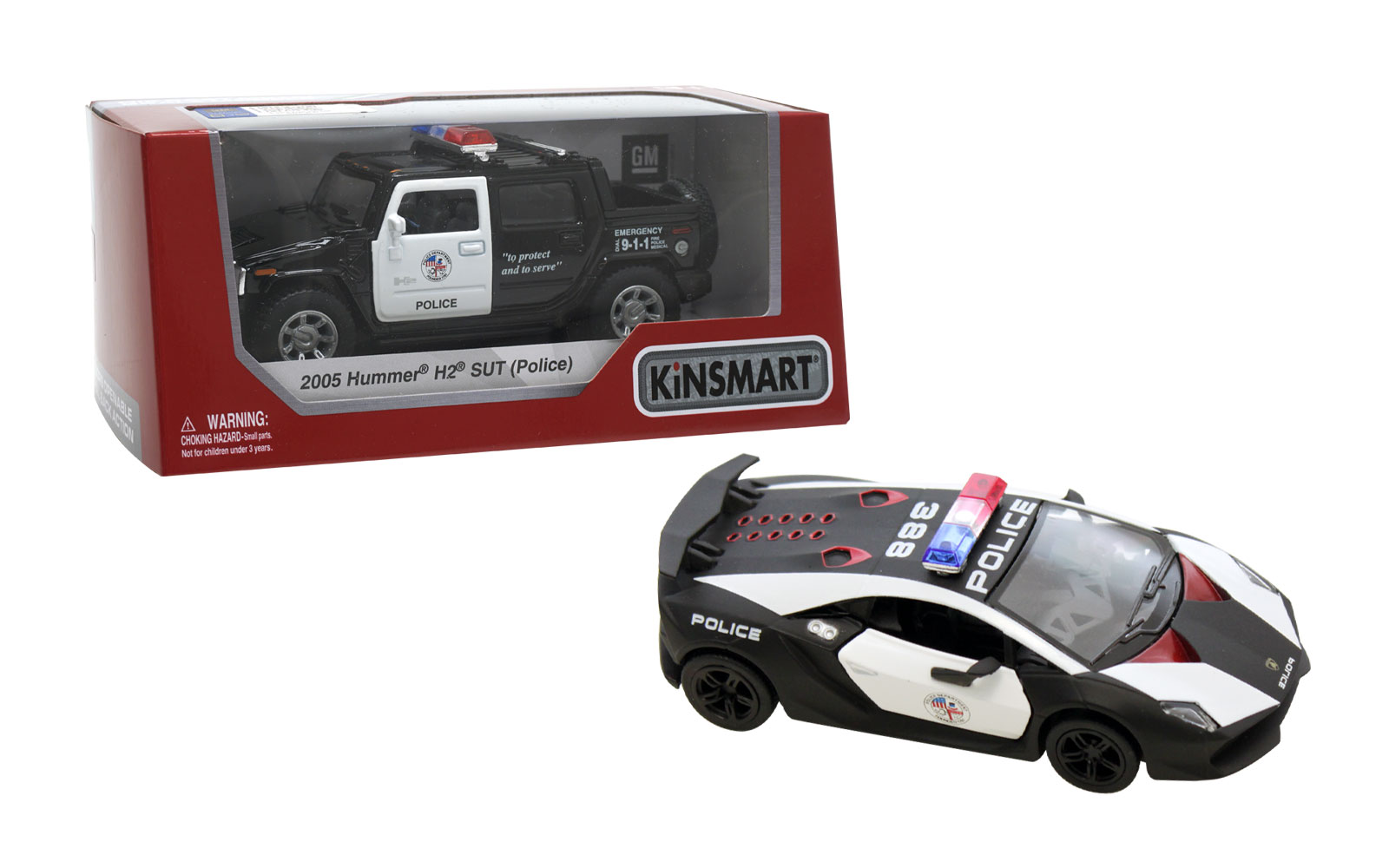 kinsmart police car