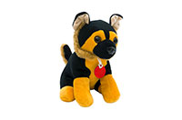 GE.DOG SITTING SHEPHERD 18 CM 25552