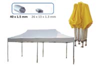 TENT-WHITE-3X6M/40X1,5MM-23707