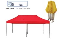 TENT-RED-3X6M/50X2MM-24001