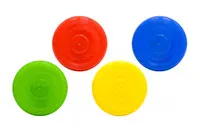 FRISBEE-COLORFUL-FI-27CM-74