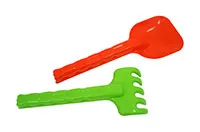 SHOVEL+RAKE-PVC-25CM-178
