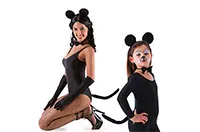 CT.HAIRBAND-MOUSE+TAIL+BOWTIE-05165