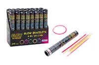 BRACELETS-GLOW-15PCS-TUBE-DISP.24590